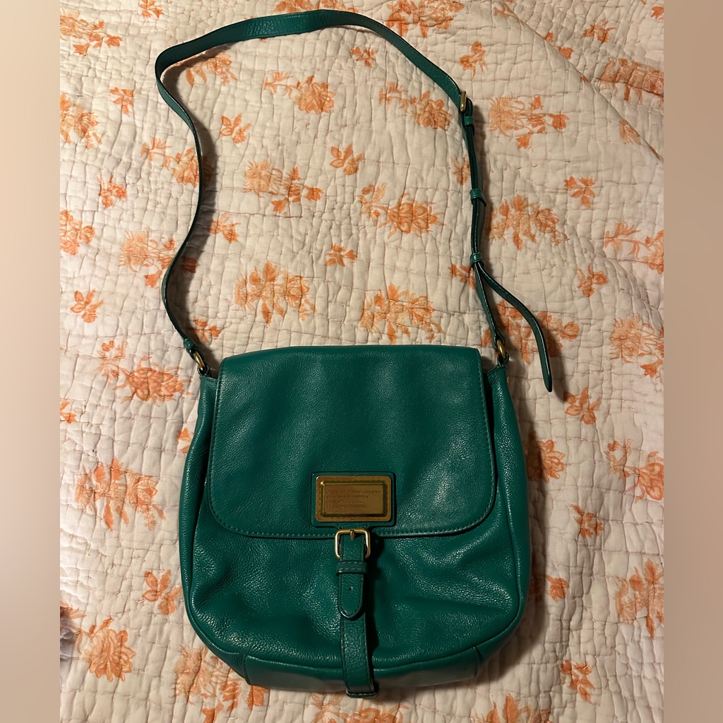Marc Jacobs Green Leather Bag